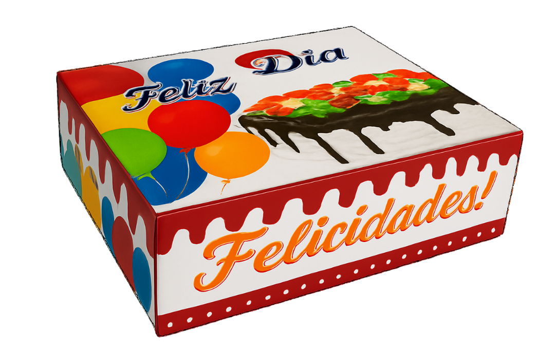 Caja torta 27